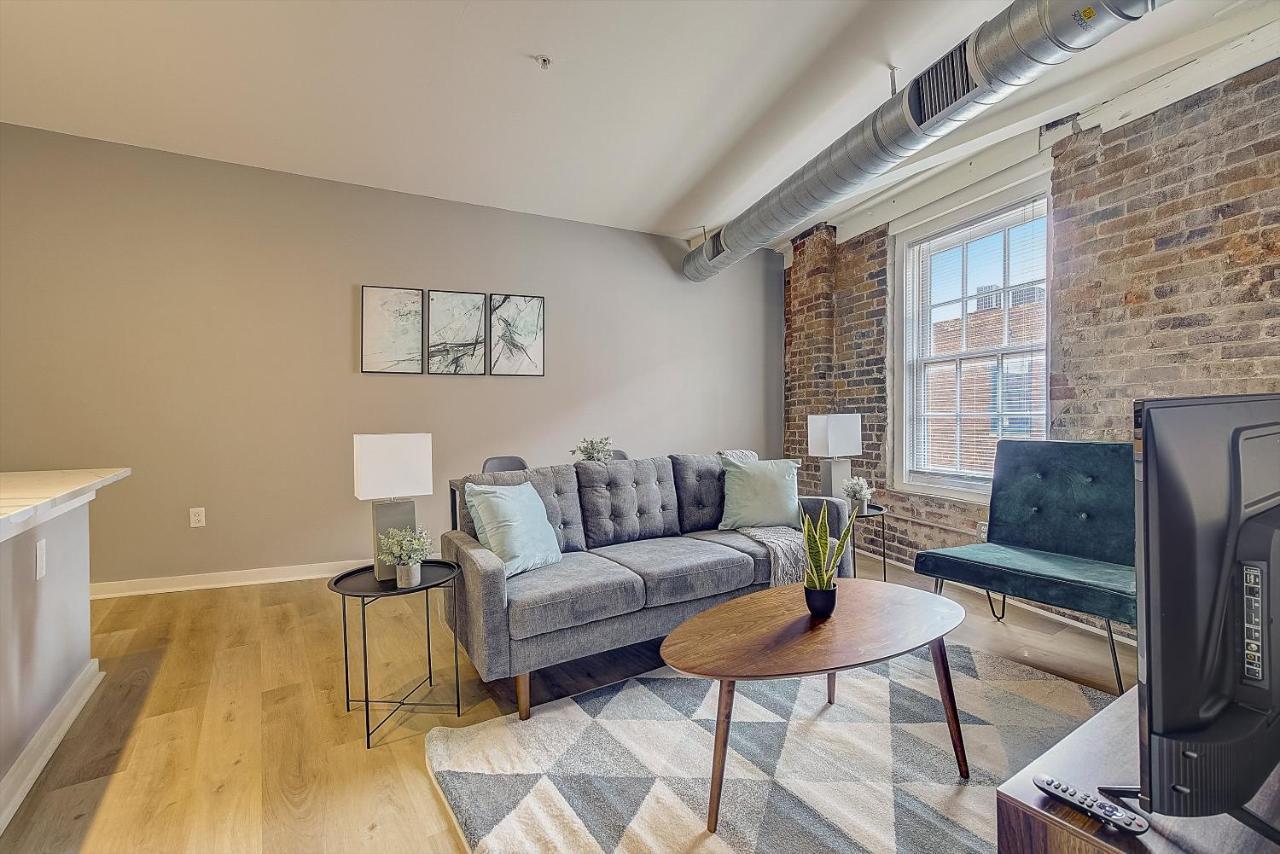Apartmán Frontdesk I Carriage Wheel Lofts Apts Filadelfie Pokoj fotografie
