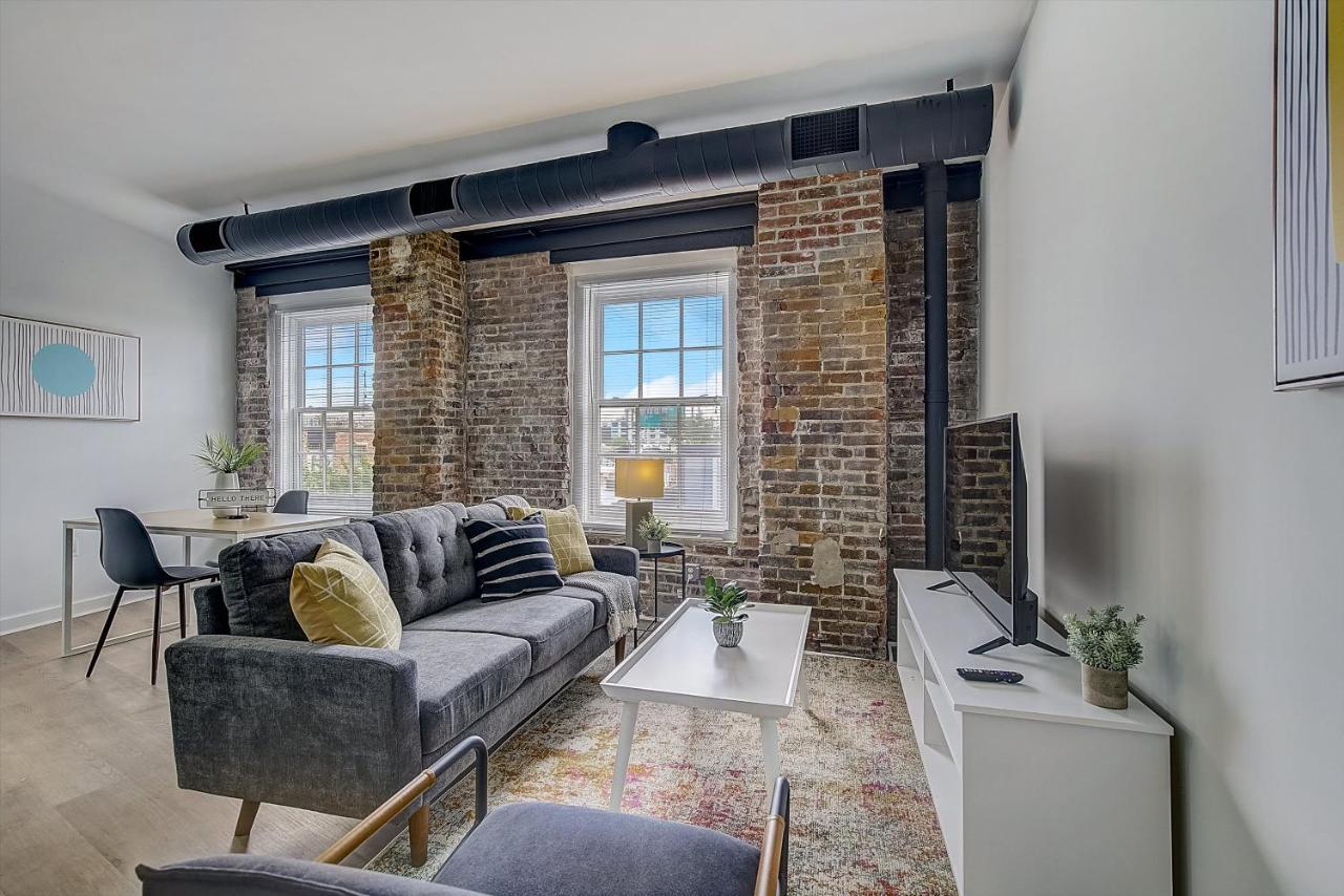 Apartmán Frontdesk I Carriage Wheel Lofts Apts Filadelfie Pokoj fotografie